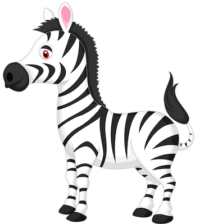 free_download_cartoon_zebra_transparent_background_clipart