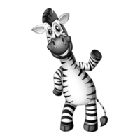 free_download_cute_face_white_black_zebra_clipart