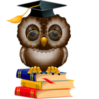 free_download_cartoon_owl_with_books_school_clipart