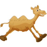 vector_running_camel_free_animal_clipart