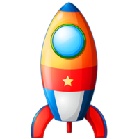 download-beautiful-cartoon-rocket-kids-free-clipart